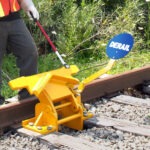 4014-14 Aldon hinged railroad derail