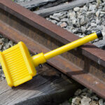 Spark-Proof Urethane Heavy-Duty Single Wheel Chock