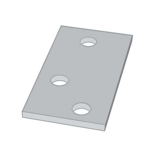 Shim for Manual Lift Derails, 1/8″ Thick
