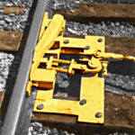 Wheel Crowder I, Derail Asst. for (Right Throw) Retractable Derails