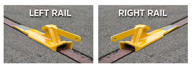Locomotive Chocking Skate (Flush Rail)