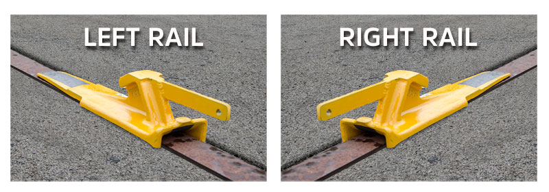 Locomotive Chocking Skate (Flush Rail)