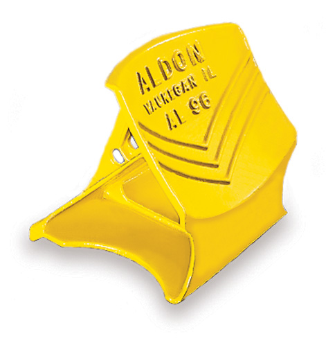 Aldon semi tractor trailer wheel chocks