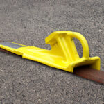 Aldon cast steel railroad skate