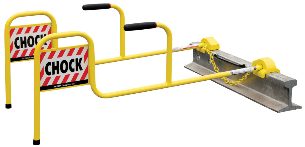 steel railcar wheel chocks