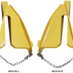 BullFrog Straddle Type Rerailer 90-142 lbs. Rail