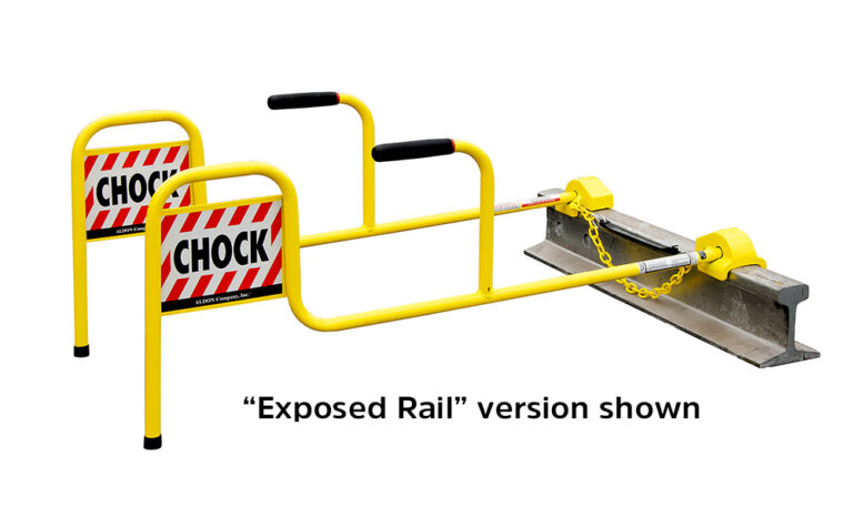 Ergonomic “C-1” Double Chock with Flag – Flush Rail