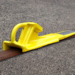 Aldon cast steel railroad skate
