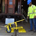 Two Way Flush Rail Car Stops