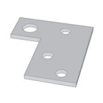 Shim for Hinged Derail with Pop-Up Sign Holder, 1/8″ Thick