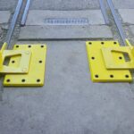 Item #: 4016-26 Two-Way Flush Rail Car Stops