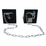 RWC Rubber Blocks Joined By 5 Ft of Chain